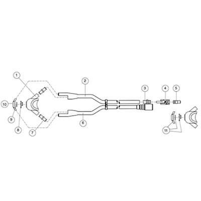 DO NOT USE - replaced with 91515177 Scavenging Circuit Set – Replacement Parts 10. Scavenging Cone - PO.91515208
