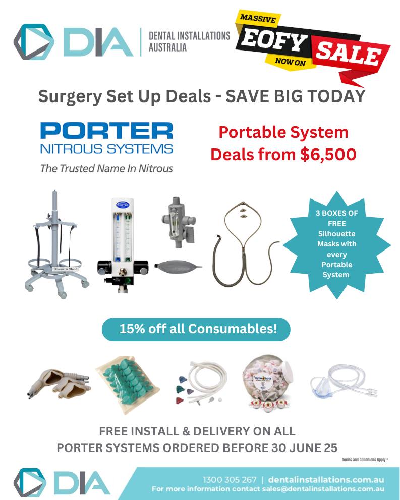 Porter Nitrous Portable Systems – EOFY Deals