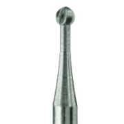 Alston-Prima Steel Round Burs #3; Diameter 1.2mm. Pack of 6
