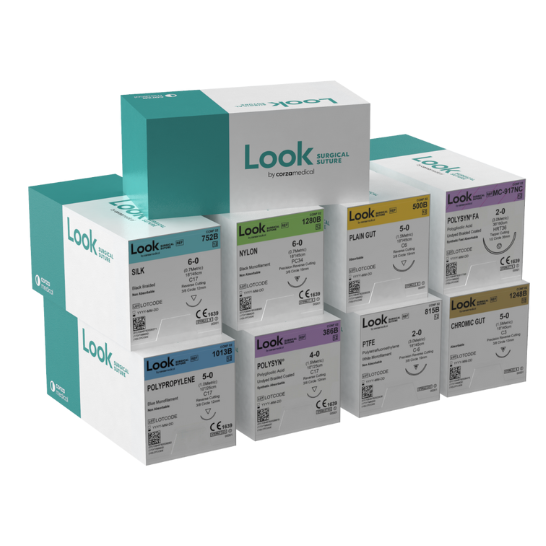 LOOK™ Nylon Black Monofilament Reverse Cutting 19mm 3/8 Circle