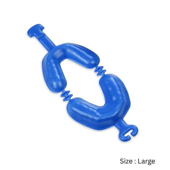 Dual Arch Fluoride Foam Tray - 50/Bag