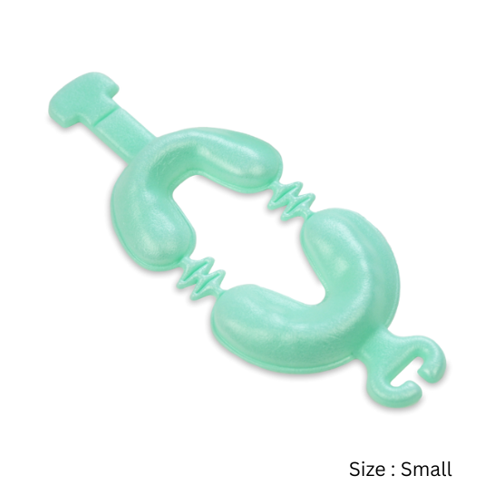 Dual Arch Fluoride Foam Tray - 50/Bag