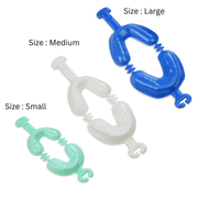 Dual Arch Fluoride Foam Tray - 50/Bag