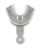 Perforated Impression Trays (Grey) - 12 pack
