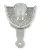 Perforated Impression Trays (Grey) - 12 pack
