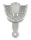 Perforated Impression Trays (Grey) - 12 pack