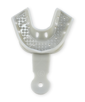 Perforated Impression Trays (Grey) - 12 pack
