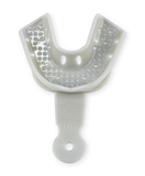 Perforated Impression Trays (Grey) - 12 pack