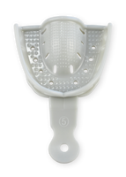Perforated Impression Trays (Grey) - 12 pack