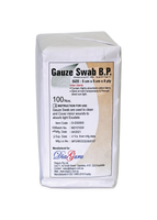 Plain Gauze Swabs - 100 pack