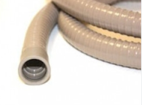 15MM HVE Tubing Assembly, Grey, 63 inches