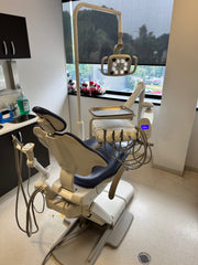 A-dec 511A Refurbished Electric Chair Package - with LED Light, new Upholstery & new Electric Motor