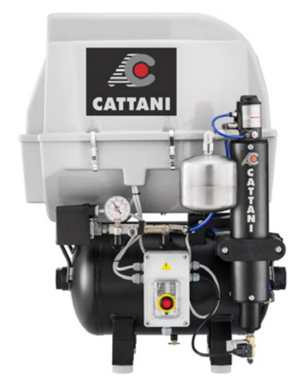 AC300Q Quiet 3 Cylinder Oil-free Dental Compressor with Pre-filter | 3-4 chairs